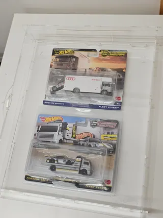 BLISTER DISPLAY — gablota na autka w blistrach — z transporterami