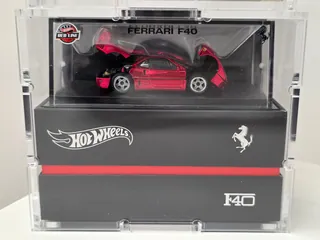 Boxen 1:64 — Ferrari F40 RLC Hot Wheels