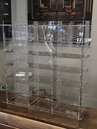 BOX DISPLAY — Vitrine für Modelle mit Box (Kaido House, Mini GT) — leer