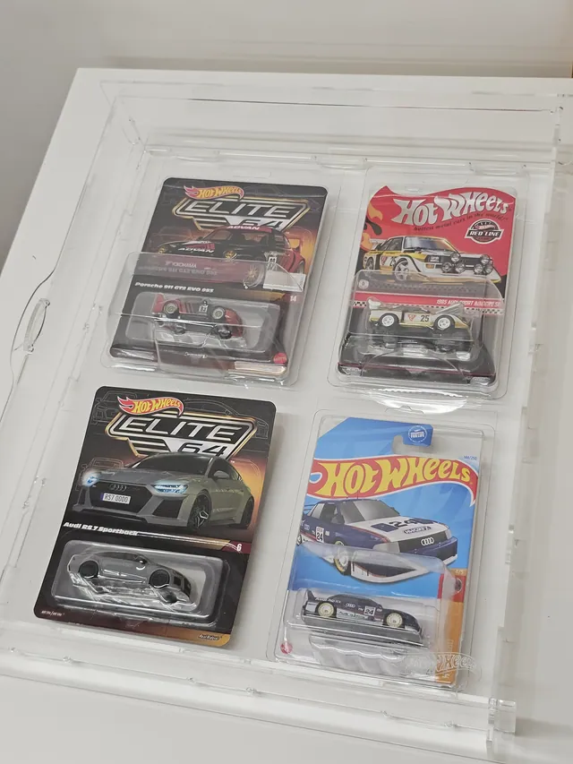 BLISTER DISPLAY — витрина за колички в блистери — с четири блистера