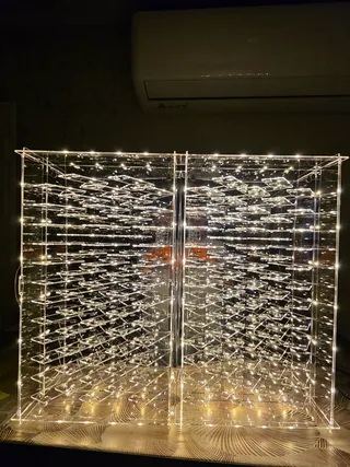 Vitrine 1:64 Für 60 Autos — zwei Vitrinen 64M60L nebeneinander