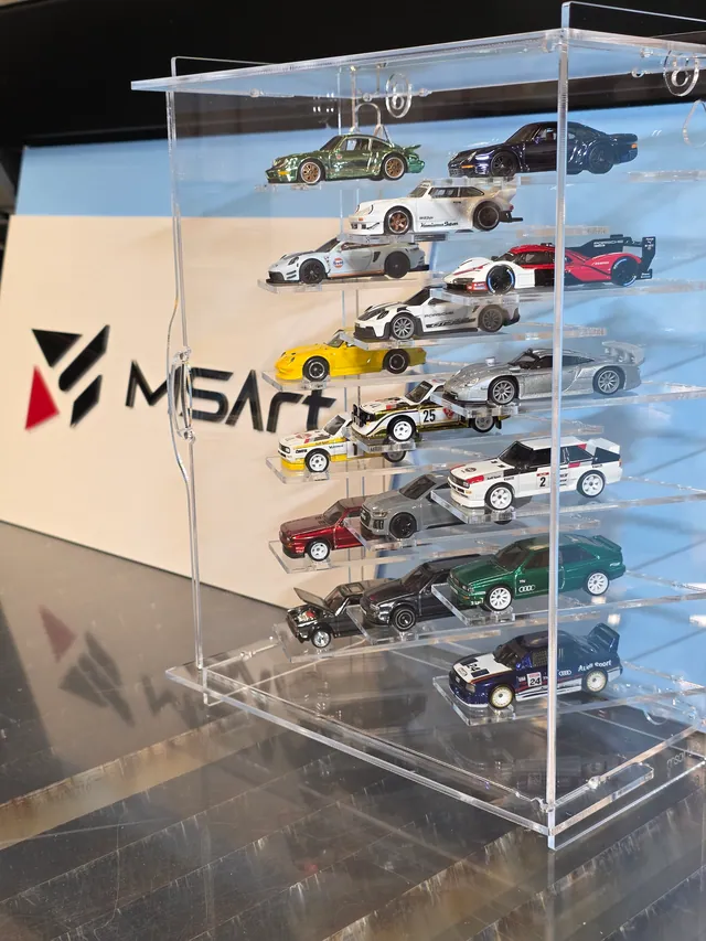 Витрина 1:64 за 17 колички — 64P17 — до табелата MSArt